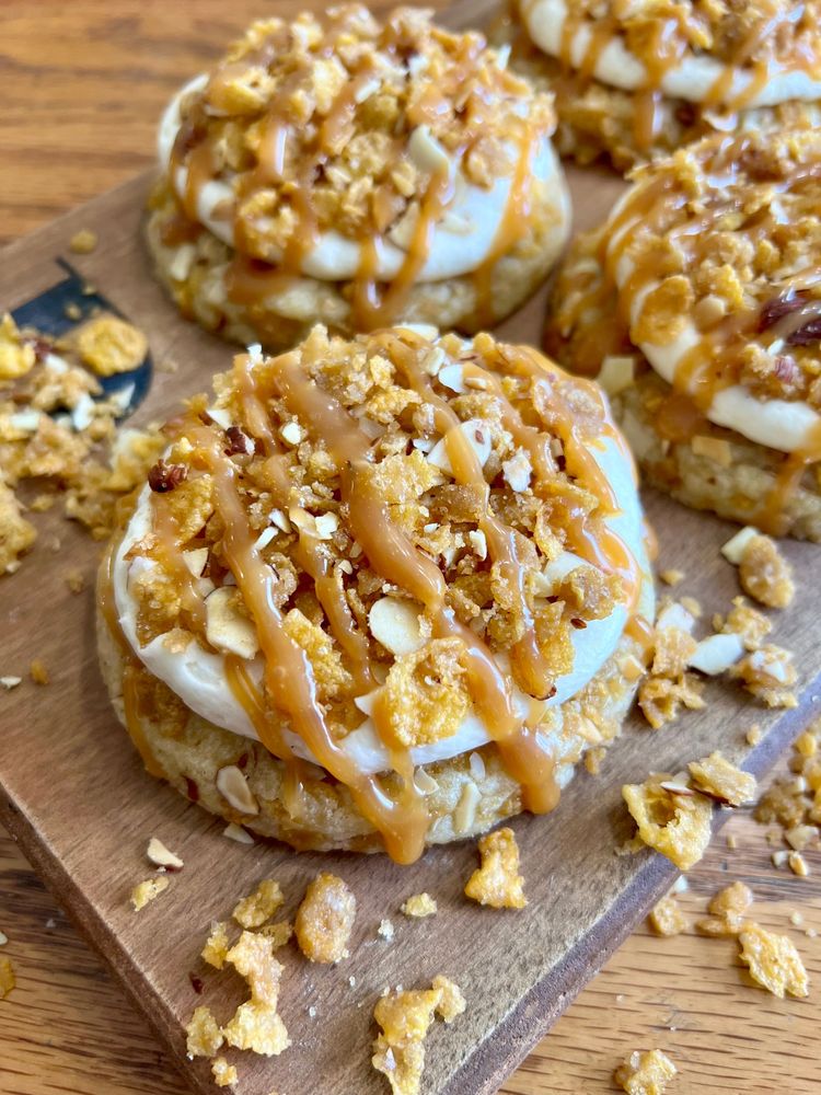 Fried Ice Cream Cookies
