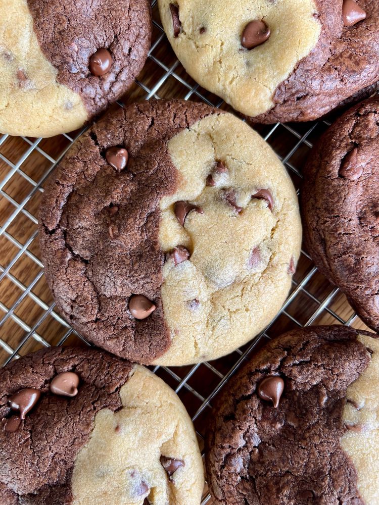 Half and Half Cookies